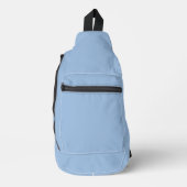 Carolina Blue Solid Color Crossbody Bag (Vorderseite)