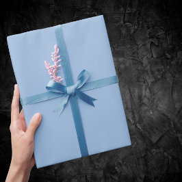 Carolina Blue Solid Color Geschenkpapier