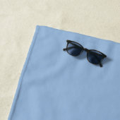 Carolina Blue Solid Color Strandtuch (Beispiel)