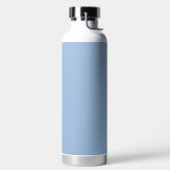 Carolina Blue Solid Color Trinkflasche (links)