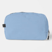 Carolina Blue Solid Color Waschbeutel (Vorderseite)