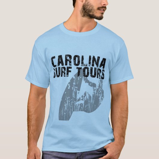 Carolina-Brandungs-Ausflüge T-Shirt (Vorderseite)
