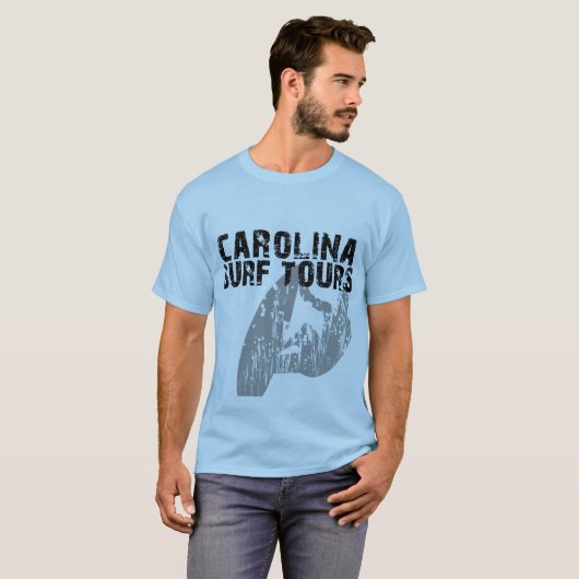 Carolina-Brandungs-Ausflüge T-Shirt (Vorne ganz)