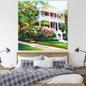 Carolina Charm Leinwanddruck (Insitu (Schlafzimmer))