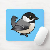 Carolina Chickadee Mousepad (Mit Mouse)