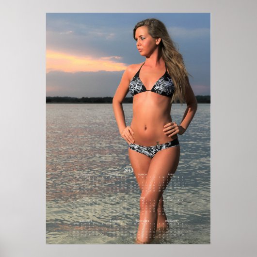 Carolina Coastal Beauties: 2013 Calendar Poster E (Vorne)