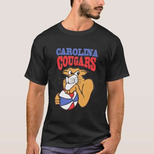 Carolina Cougars Vintag Essential T-Shirt (Vorderseite)
