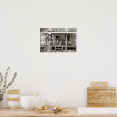 Carolina Country Store, 1939. Vintages Foto Poster (Küche)