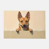 Carolina Dog Türmatte Kunst (Vorderseite)