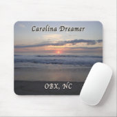 Carolina Dreamer OBX NC Sunrise Mousepad (Mit Mouse)