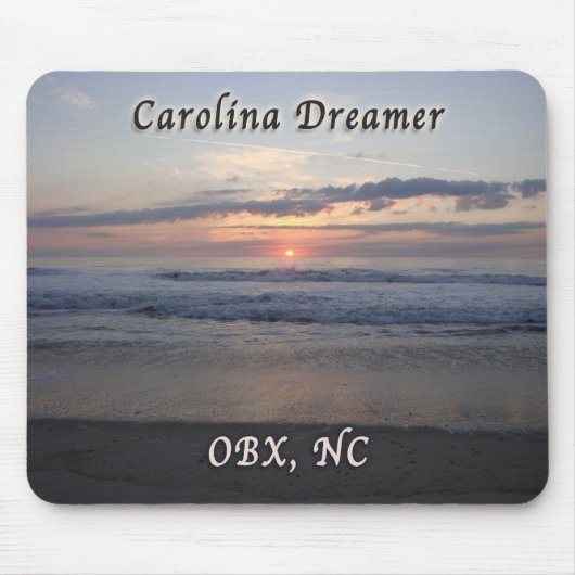 Carolina Dreamer OBX NC Sunrise Mousepad (Vorne)