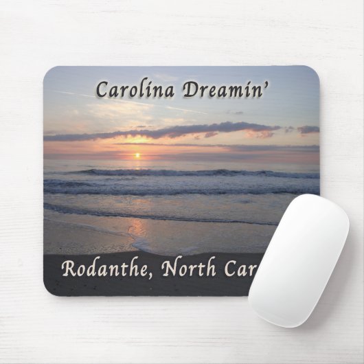 Carolina Dreamin Rodanthe NC Mousepad (Mit Mouse)