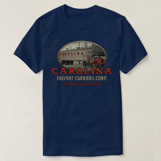 Carolina Freight Carriers Corporation T-Shirt (Design vorne)