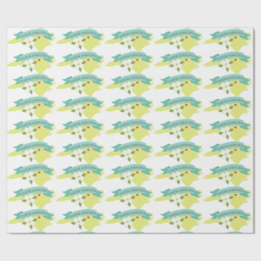 Carolina Geschenkpapier (Flach)