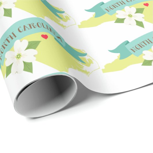 Carolina Geschenkpapier (Rolleneckpunkt)