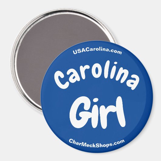 Carolina Girl Magnet (Vorderseite/Rückseite)