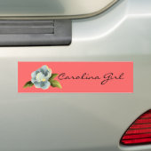 Carolina Girl Magnolia Autoaufkleber (Auf Auto)