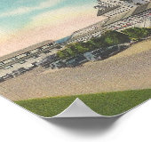 Carolina Hotel and Bath House, Myrtle Beach, SC Poster (Ecke)