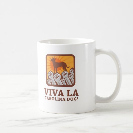 Carolina-Hund Kaffeetasse (Rechts)