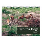 Carolina-Hundekalender 2013 Kalender (Titelbild)