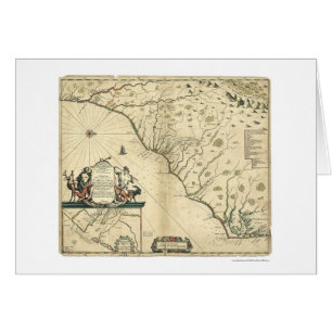 Carolina-Land-Karte 1650