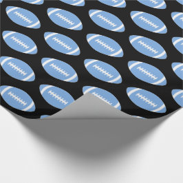 Carolina Light Football Team oder Player Sports Gi Geschenkpapier