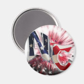 Carolina Magnet (Vorderseite/Rückseite)