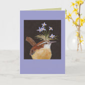 Carolina mit Blumenkarte Karte (Gelbe Blume)