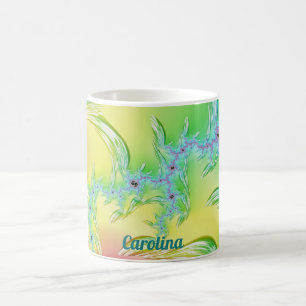 CAROLINA~ Original Fraktal Design ~ Pastell Icicle Kaffeetasse