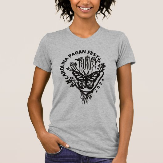 Carolina Pagan Fest 2024 Shirt (Vorderseite)