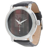 Carolina Palm - Design 2 Armbanduhr (Schrägansicht)