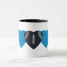 Carolina Panthers Football Herzdesign