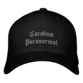 Carolina Paranormal - Hat Bestickte Baseballkappe (Vorderseite)