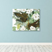 Carolina Pigeon Audubon Morning Dove Leinwanddruck (Insitu (Holzboden))