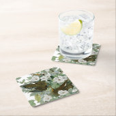 Carolina Pigeon Audubon Morning Dove Rechteckiger Pappuntersetzer (Vor Ort)