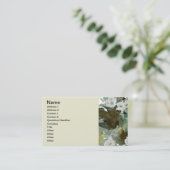 Carolina Pigeon Audubon Morning Dove Visitenkarte (Stehend Vorderseite)