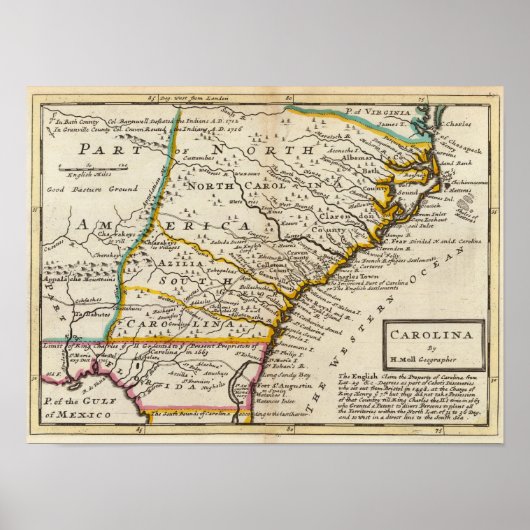 Carolina Poster (Vorne)