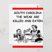 Carolina Postkarte (Vorne/Hinten)