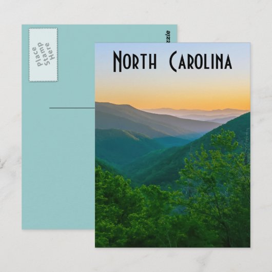 Carolina Postkarte (Vorne/Hinten)