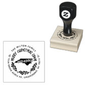 Carolina-Rücksendeadresse Gummistempel (Stempel)