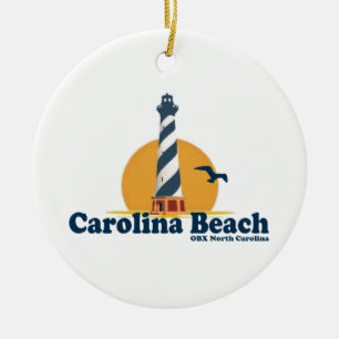 Carolina-Strand Keramik Ornament