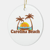 Carolina-Strand Keramik Ornament (Links)