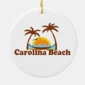 Carolina-Strand Keramik Ornament (Hinten)