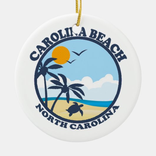 Carolina-Strand Keramikornament (Vorne)