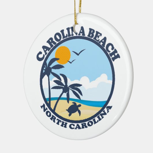 Carolina-Strand Keramikornament (Links)