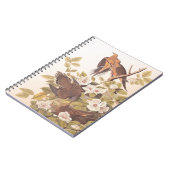 Carolina Taube oder Trauertaube Notizblock (Linke Seite)