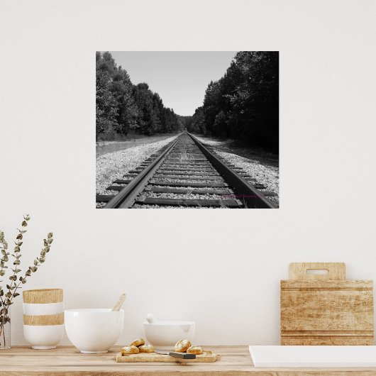 Carolina Tracks Poster (Küche)