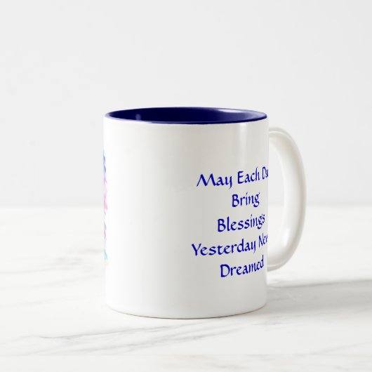 Carolina-Träumen Zweifarbige Tasse (VorderseiteRechts)