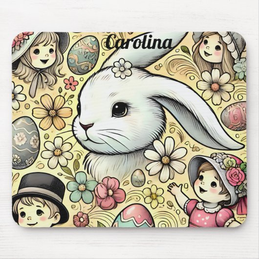 CAROLINA ~ Vintag Osterzeit ~ Mousepad (Vorne)