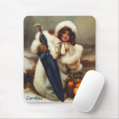 CAROLINA ~ Vintage Kunst ~ Norman Prescott-Davies  Mousepad (Mit Mouse)
